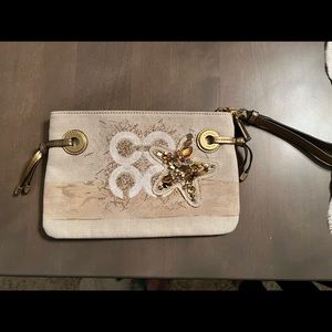 Coach sea wristlet for sale!